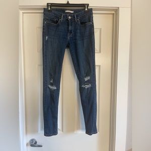 Levi 711 skinny jeans